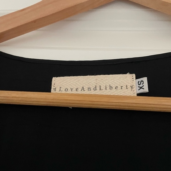 Johnny Was 4 Love and Liberty Embroidered Velvet Dress Witchy Boho Whimsigoth - Picture 11 of 12